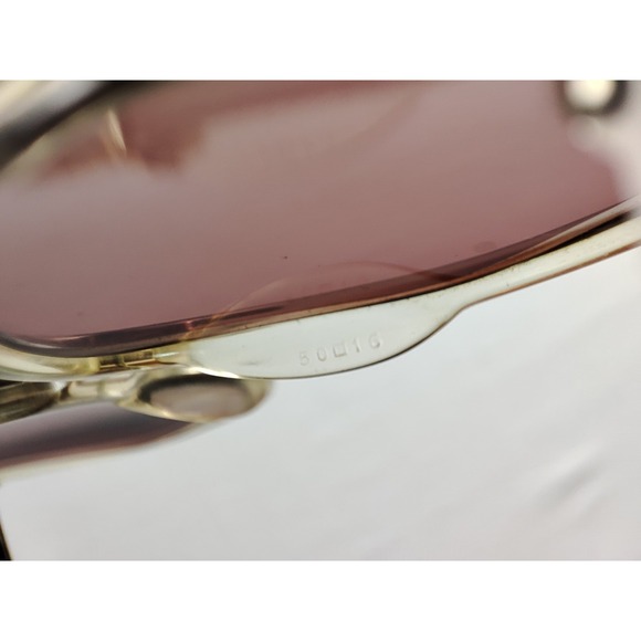 Vintage Logo Paris C. Jane 92002 169 Eyeglasses Frame Italy 50-16-135 Amber